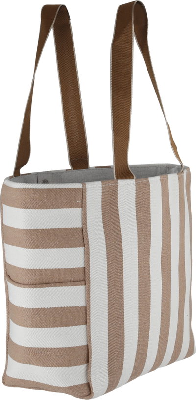 شنطة ترامس قماش السيف غاليري، 34x18x34 سم - بيج ابيض product image 3