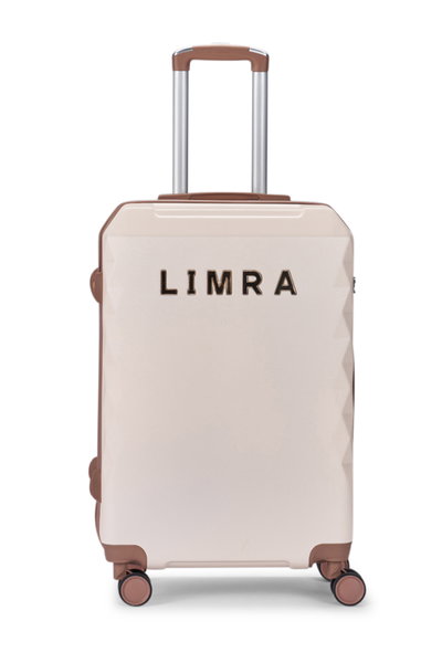 طقم شنط سفر ABS ليمرا، 6 مقاسات، 4 عجلات، زاويه 360 درجة، LMA-10320 - ذهبي product image 2