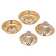 طقم طوفرية مع 2 تمرية استيل السيف غاليري، 3 قطع - ذهبي product image 3