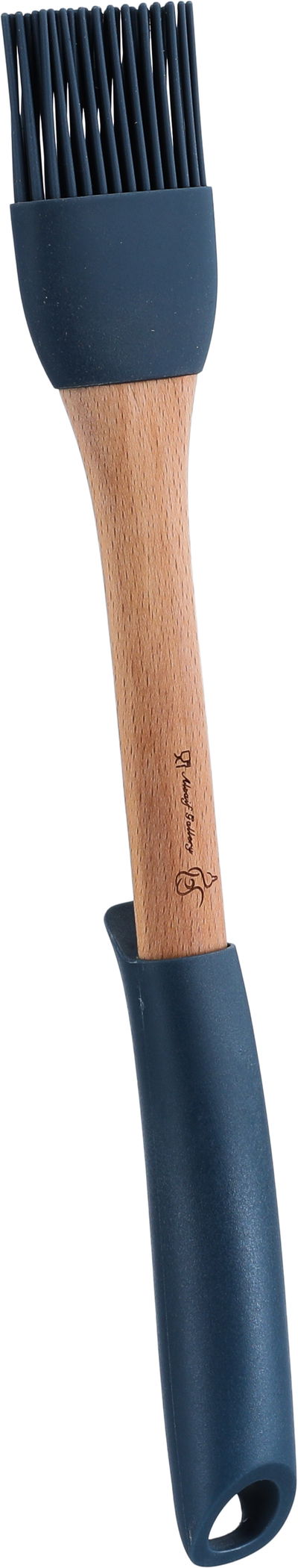 فرشاة سيليكون سيليكون السيف غاليري، 30×4.5 سم، يد خشب - ازرق غامق خشبي product image 2