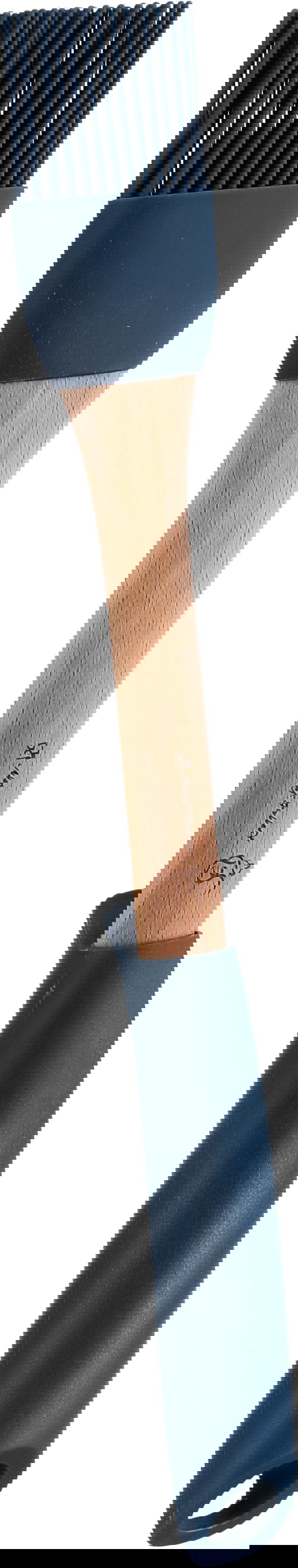 فرشاة سيليكون سيليكون السيف غاليري، 30×4.5 سم، يد خشب - ازرق غامق خشبي product image 2