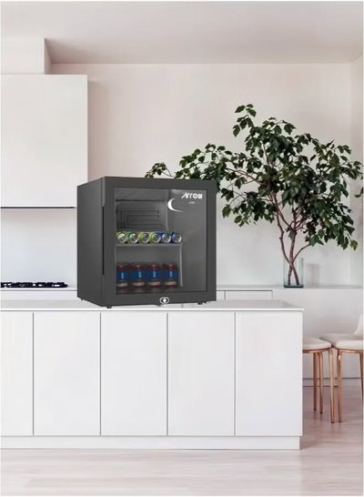 ثلاجة ميني بار نو فروست ارو، 50 لتر، 1.7 قدم، RO-60SCH - اسود product image 6