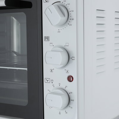 KION KHD/8245, Electric Oven, 2000W, 45L, 3 Control Knobs – Black product image 3