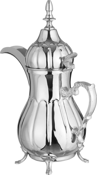 طقم دلة قهوة وإبريق ستانلس استيل السيف غاليري، 2 قطعة - فضي product image 7