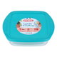Glass oven tray with Pyrex lid, 20 x 27 cm, 1 litre, square, French - transparent product image 3