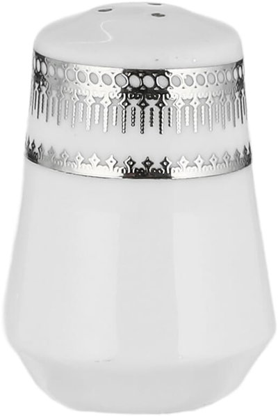 Ridge Porcelain Dinnerware Set, 122 Pieces - White Silver product image 9