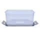 حافظة طعام بلاستيك بغطاء السيف غاليري، 2 لتر، 21×15×10 سم، مستطيل - رمادي product image 3