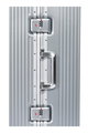Limra LMA-1902 Polycarbonate Luggage Set, 2 Sizes, 4 Wheels - Silver product image 4