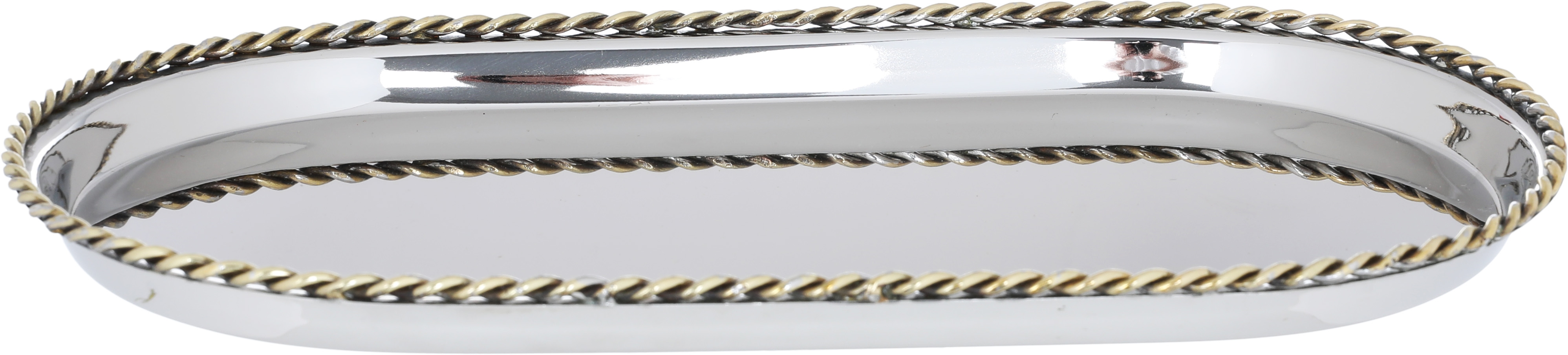 صينية أستيل السيف غاليري، بيضاوي - فضي product image 1