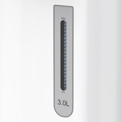 غلاية كهربائية ستانلس ستيل ويننج ستار، 3 لتر، 1800 واط، ST-6026 - ابيض product image 5