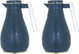 Al Saif Gallery Karam thermos Set, 1 - 0.65 litres, Islamic engraving with acrylic handle, 2 pieces - Navy product image 2