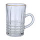 طقم تقديم بيالات شاي زجاج السيف غاليري، 6 قطع - شفاف product image 2