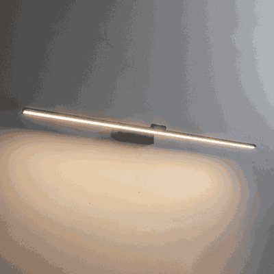 Norco Aluminum Acrylic Wall Light, 100cm, 3000K, 20W - Black product image 2