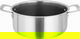 Robust Stainless Steel Saucepan with Glass Lid, 20 cm, 2.5 L - Silver product image 2