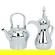 Al Saif Gallery Dallah set with Tuwaiq steel jug , 48/2.0 litres, 2 pieces - silver product image 1