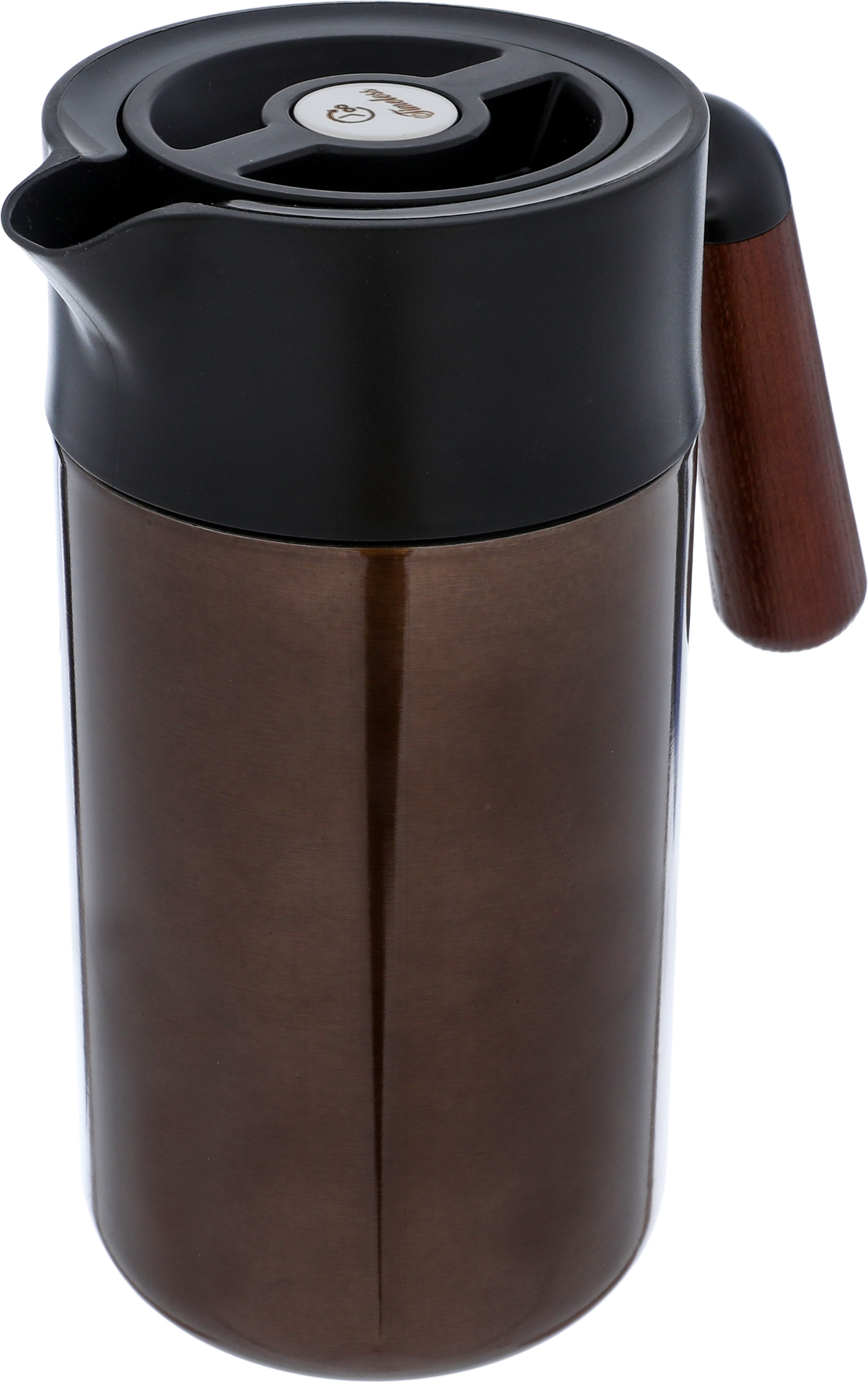 Timeless Tara Thermos, 1.2 liters, steel inner shell, steel outer shell - dark brown product image 3