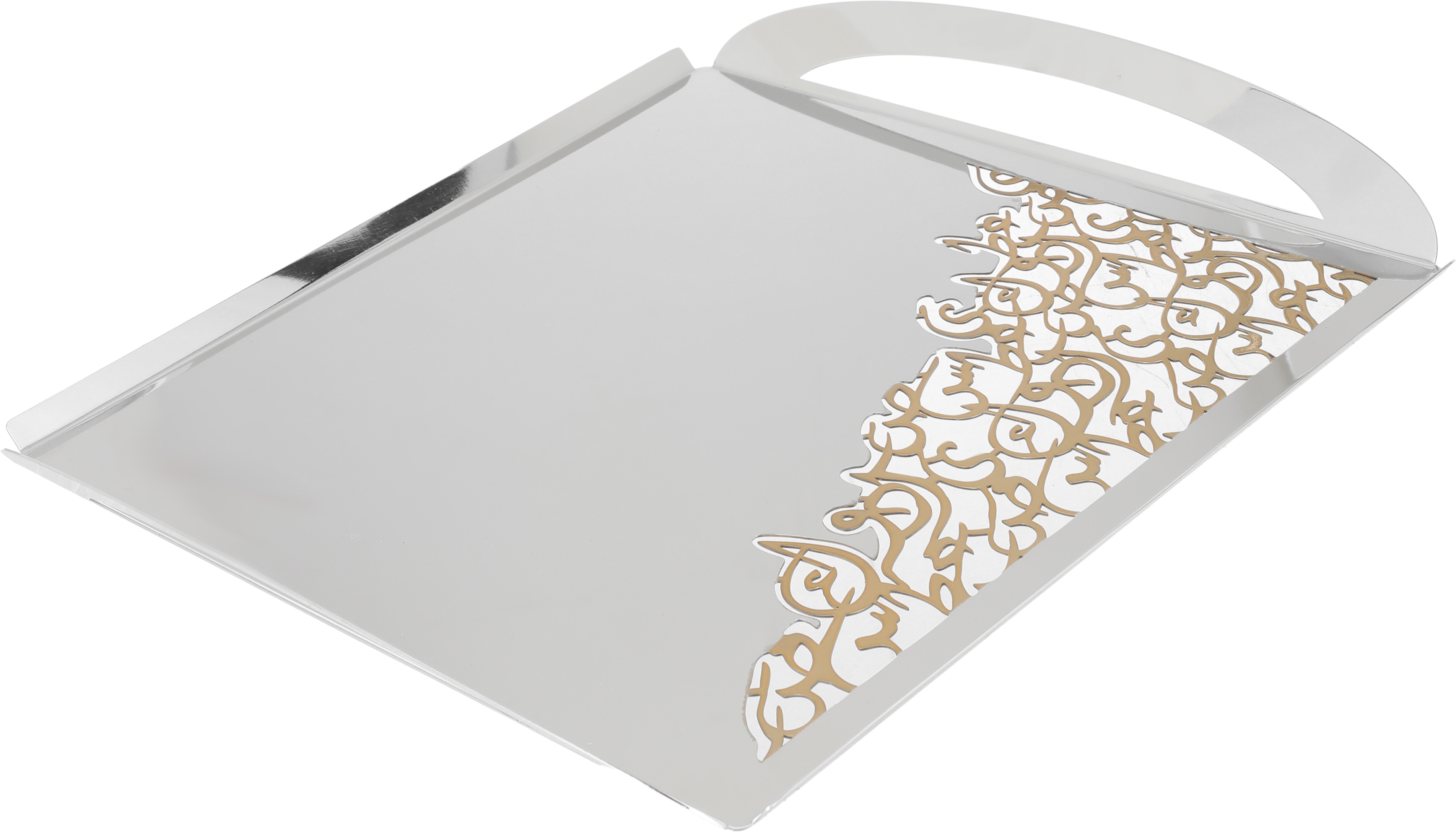طوفرية تقديم استيل السيف غاليري، 40x37x2 سم - فضي product image 2