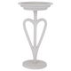Al Saif Gallery Steel Candle Holder, 12.5 X 12.5 X 23.5 Cm - Light Gray product image 1