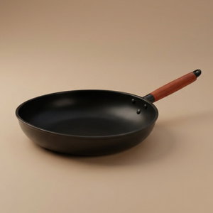 Tefal Rocky frying pan, 30 cm, deep, brown-black handle product image
