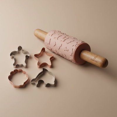 طقم ادوات كوكيز سيليكون السيف غاليري، 5 قطع - متعدد الألوان product image 9