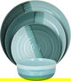 Al Saif Gallery Porcelain Dinner Set, Round, 24 Pieces - Green product image 2