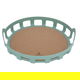 Al Saif Gallery Silicone Serving Tray, Decorated - Green product image 1