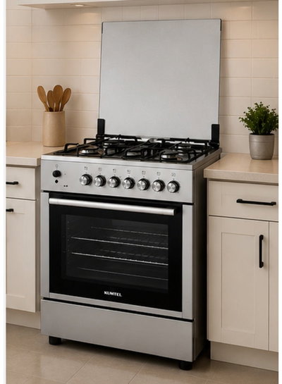 موقد غاز كومتيل، 57×57 سم، 4 شعلة، LF66GG-40 - فضي product image 8