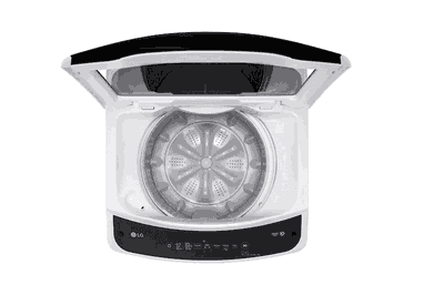 LG WTBV15BNW Automatic Washing Machine, 15 kg, Top Load, 8 Programs, Digital Display - White product image 4