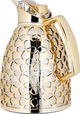 Al Saif Gallery Andalusia thermos set, 0.75/1 liter, glass inner container, plastic outer shell - silver and gold product image 3