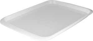 طوفرية تقديم ميلامين الصحاح، 68x48 سم - ابيض product image 2