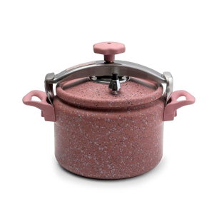 Volcano Granite Pressure Cooker, 9 Liter - Pink product image 2