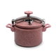 قدر ضغط جرانيت فولكانو، 9 لتر - زهري product image 2