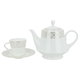طقم سفرة بورسلان السيف غاليري، 89 قطعة - ابيض product image 4