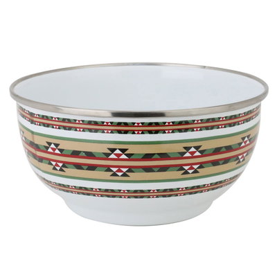 زبدية غضار استيل السيف غاليري، 16 سم، مشجر - أبيض product image 1