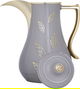 Al Saif Gallery Salma thermos set, 1 liter, golden pattern, thermal glass inner shell, plastic outer shell - Cappuccino product image 3