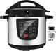 Edison Al-Maqnas Pro Electric Pressure Pot, Granite Inner Pot, 1000 watt, 6L, 10 Cooking Functions, GT611-W - Silver Black product image 1