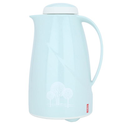 Helios thermos, 1.5 liters, glass inner container, plastic outer shell - light green product image 2