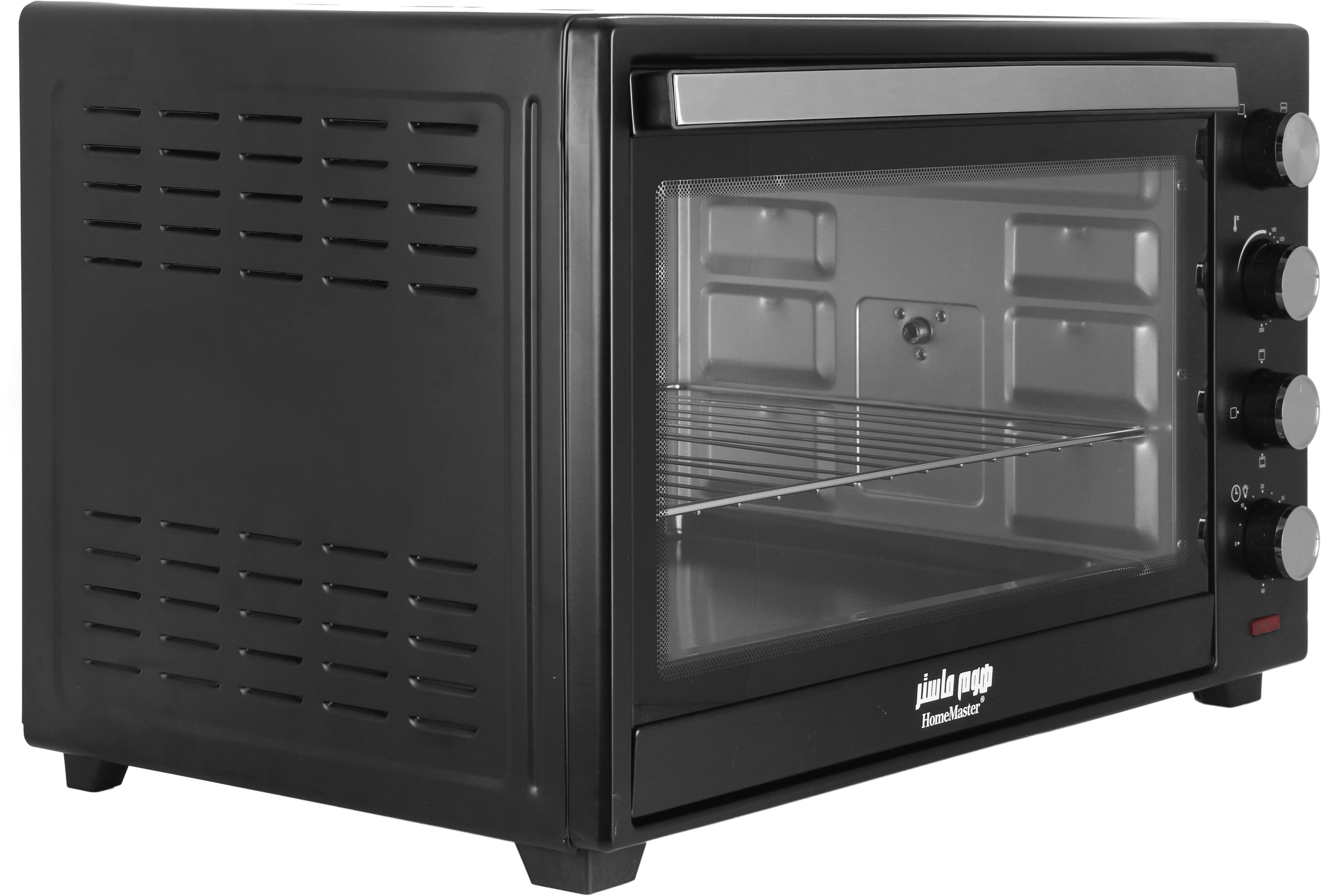 فرن مع شواية هوم ماستر، 80 لتر، 2800 واط - اسود product image 3