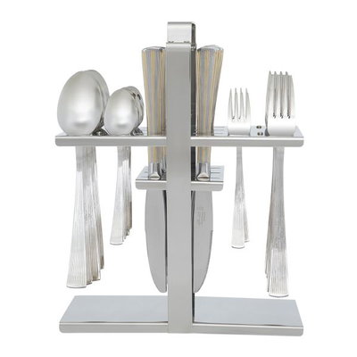 طقم ادوات مائدة استيل السيف غاليري، 30 قطعة - فضي product image 3
