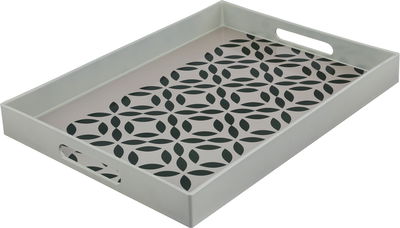 Al Saif Gallery Plastic Serving Tray, 48 x 35.5 x 4 cm, Rectangular - Multicolor product image 2