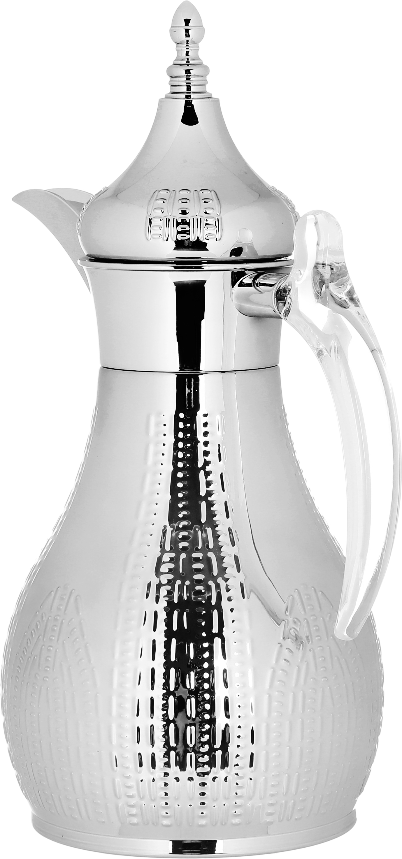 Al Saif Gallery Haila Thermos set, 1.2/1.2 litres, two pieces, steel inner case, steel outer case - silver product image 4