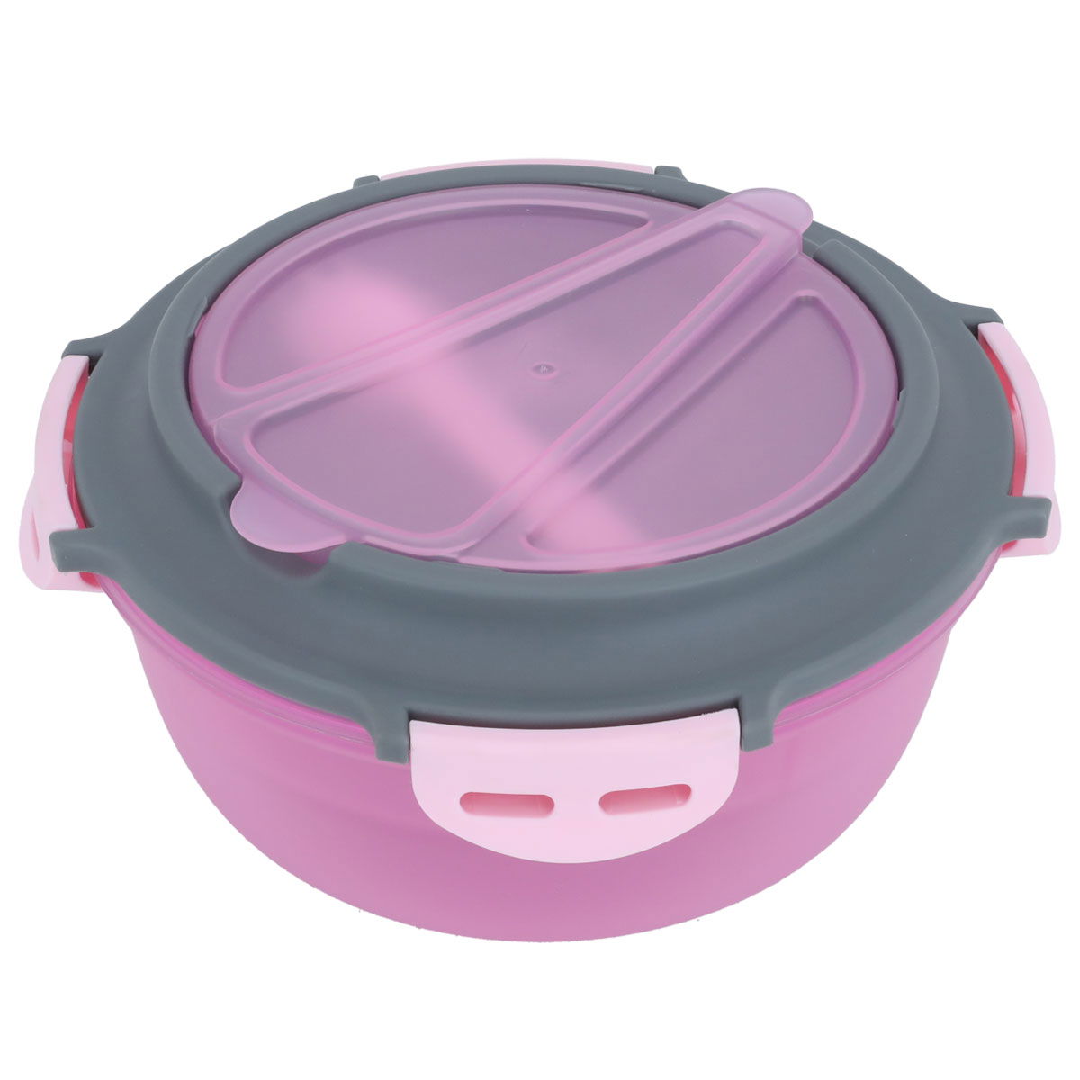 Al Saif Gallery plastic lunch box, 1.2 liters, with lid - pink product image