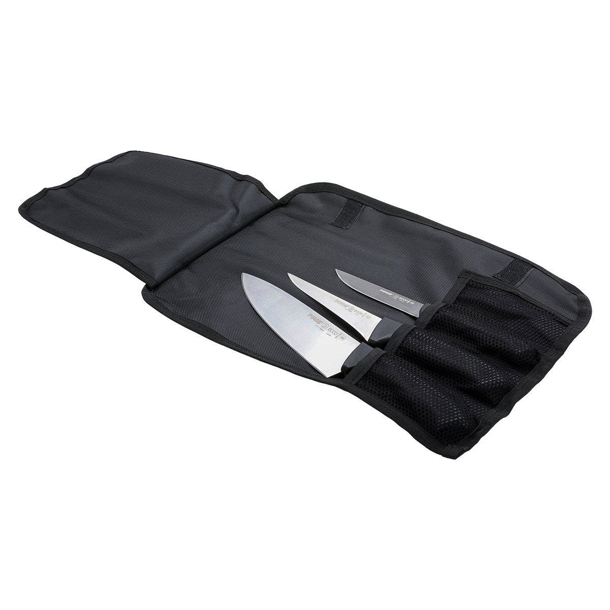 طقم سكاكين استيل السيف غاليري، 3 قطع، حقيبة - أسود product image 2