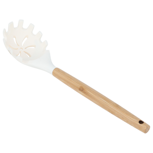 ملعقة معكرونة سيلكون السيف غاليري، يد خشب - بيج product image 2