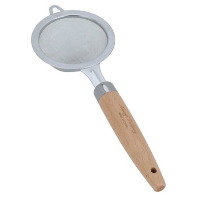 مصفاة استيل يد خشبي السيف غاليري، 9 سم - فضي product image 2