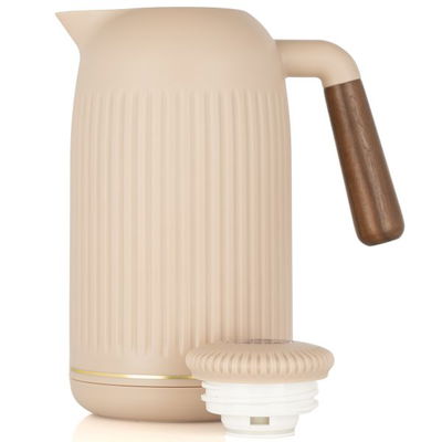 Timeless Jayda thermos, 1 liter, with wooden handle - brown product image 4