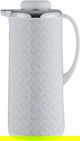 Al Saif Plus Kawasaki Thermos, 1 Liter, Glass Interior - Silver White product image 1