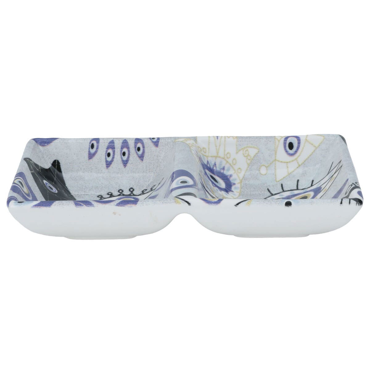 Al Saif Gallery Porcelain Serving Plate, 17X9X3 Cm - White product image
