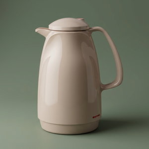 Rotpont 220 Thermos, 1 Liter, Glass Inner Container, Plastic Outer Body - Light Brown product image