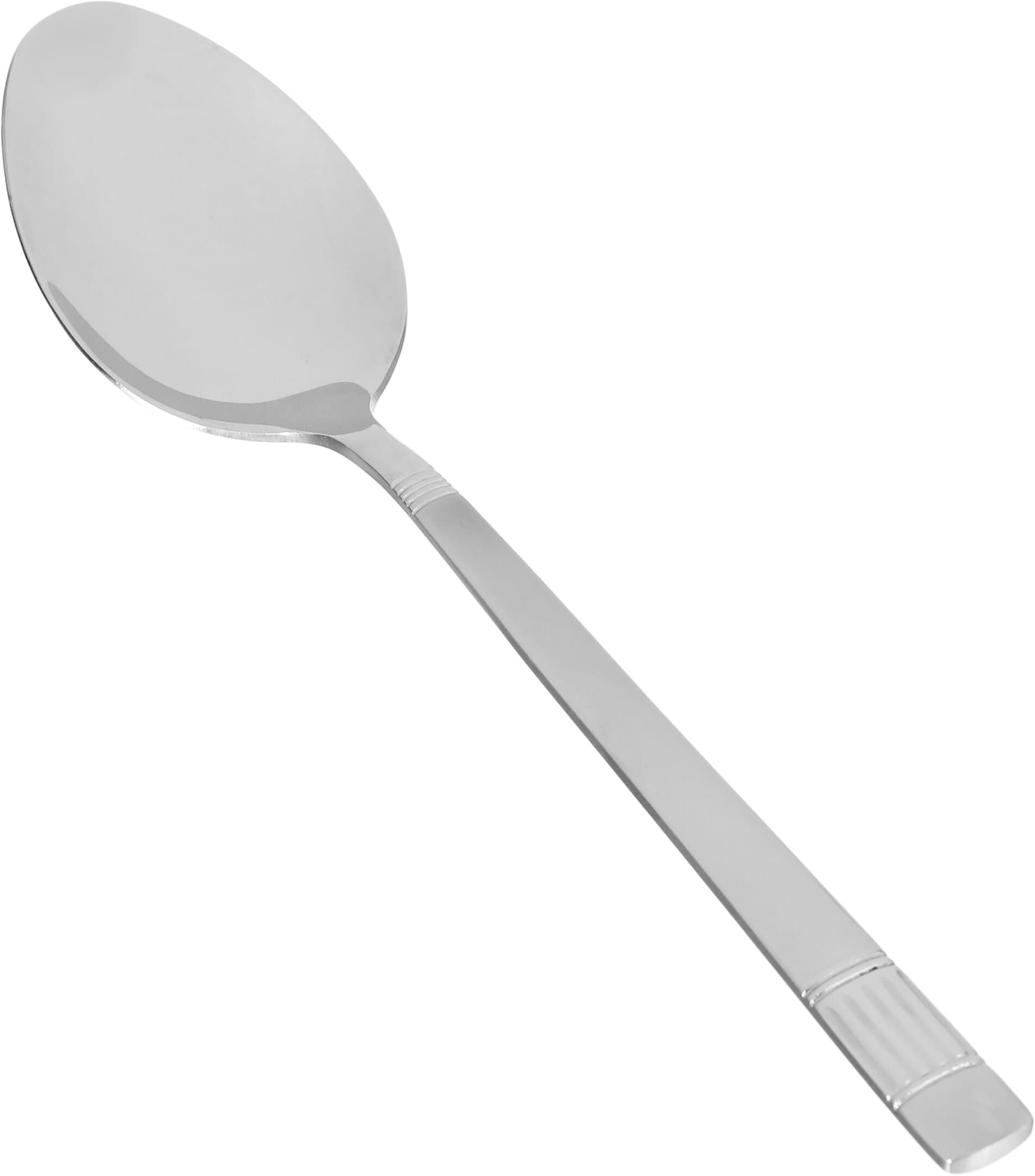 Al Saif Gallery steel cutlery set, engraved, 6 pieces - silver product image 2
